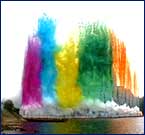colored fireworks (farbigen Feuerwerk)