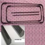 FIBERGLASS HANDLE luggage handle stamp shape (Fiberglas-HANDLE Gepäck Griff Stempel Form)