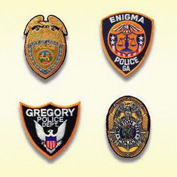 Embroidered Police Patch / Fireman Patch / Military Patch (Brodé Police Patch / Patch Pompier / Militaire Patch)