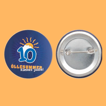 Novelty Iron Button Badges with Safety Pin as Backing (Новинки железного кнопки значки с штырька для обеспечения безопасности в качестве бэк -)