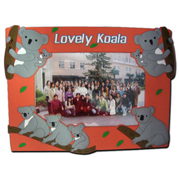 Soft PVC Photo Frame, Customer`s Designs are Accepted