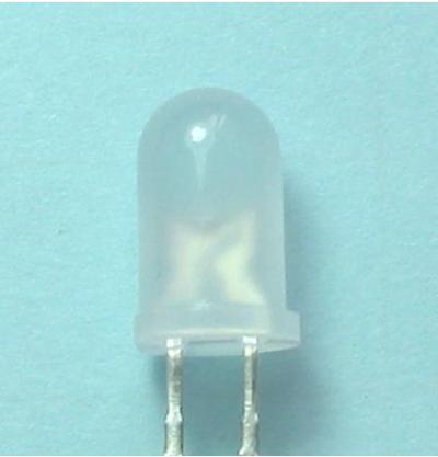 5mm Bi-Color (Red&Yellow Green) Blinking LED Lamp (Milky)
