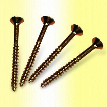 Wax-Coated Screws