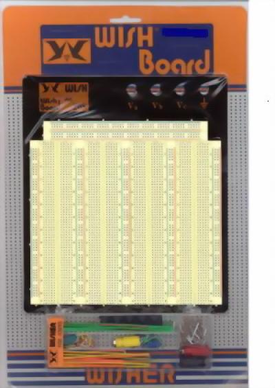 SOLDERLESS BREADBOARD