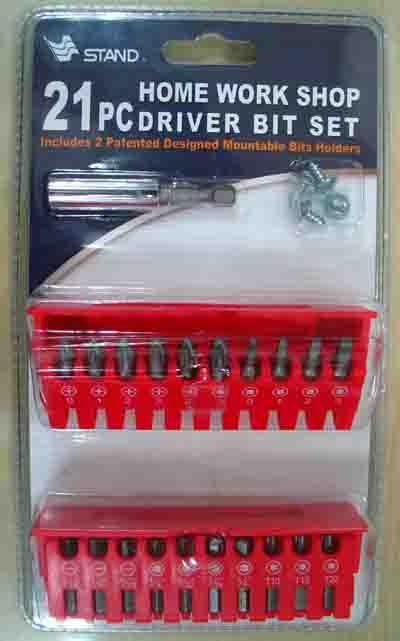 21pc Driver Bit Set (21pc разрядный драйвер Установить)