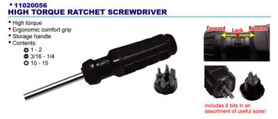 High Torque Ratchet Screwdriver (High Torque Ratchet Schraubendreher)