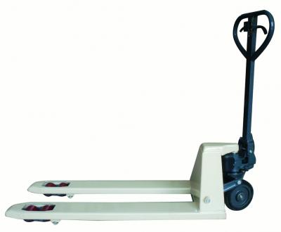 Hand pallet truck with brake (Handhubwagen mit Bremse)