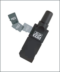 SDIO GPS Receiver with Mini SD Storage (SDIO GPS-ресивер с Mini SD хранения)