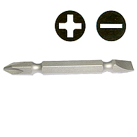 Double End Bits - Phillips x Slotted/Hand tools (Double End Bits - Phillips x Rainuré / Outils à main)