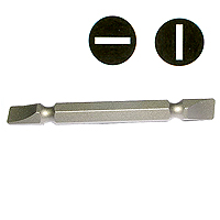 Double End Bits - Slotted x Slotted/Hand tools (Double End Bits - Slotted x Rainuré / Outils à main)