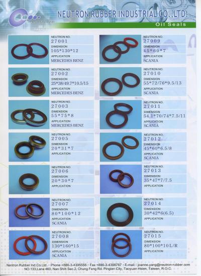 Oil Seal (D`huile de phoque)