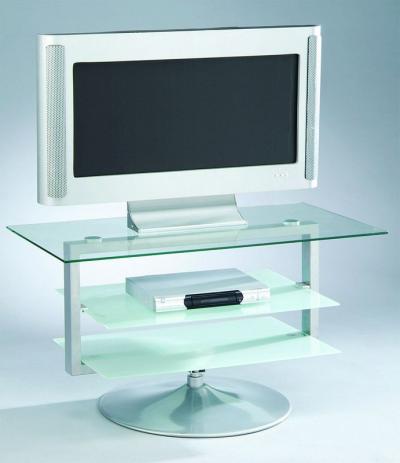 TV stand with swivel base (TV stand avec une base pivotante)