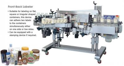 Front and Back Labelling Machine (Front-und Back Etikettiermaschine)