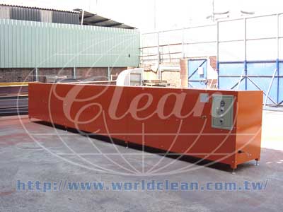 Aluminum Shot-Blasting Machine (Aluminium-Shot-Strahlanlage)