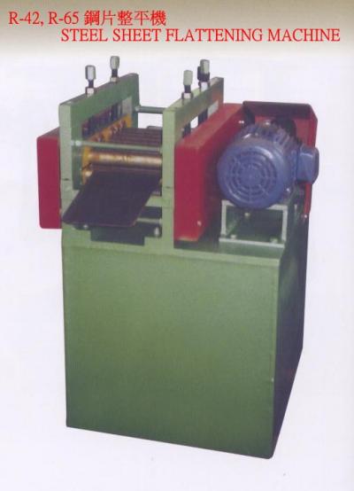 STEEL SHEET FLATTENING MACHINE