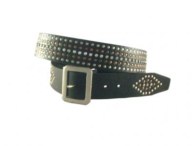 LADIES` STUDDED BELT