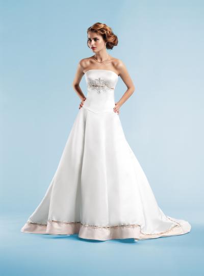 bridal gown; wedding dress