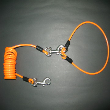 PU-Coiled Cable Pet Lead (PU-Câble extensible plomb Pet)