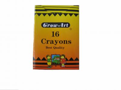 16pcs Regular Crayons per box (16pcs Crayons régulière par boîte)