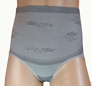 Bomboo Charcoal/Silica Panty with Ultraviolet Protection, Far Infrared and Negat