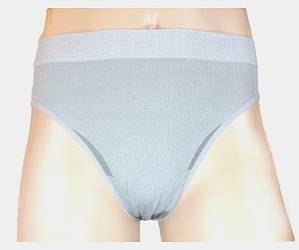Bamboo/Silica Men`s Briefs with Far Infrared, Ultraviolet Protection Factor (UPF