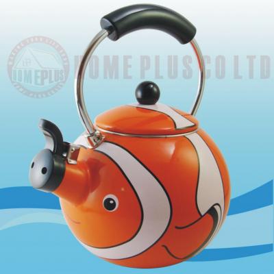 Enamel Teakettle--Clown Fish (Émail Teakettle - Poisson Clown)