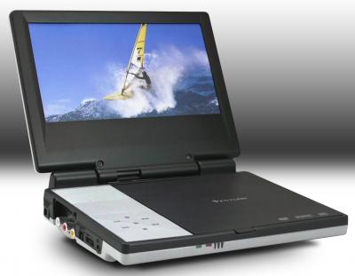 Portable DVD Player with 8 inch TFT Screen (Tragbarer DVD-Player mit 8-Zoll-TFT-Bildschirm)