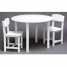 Kids/Children Bedroom Furniture - Gloss Collection - Table & 2 Chairs