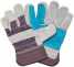 Double Palm Cow Split Leather Gloves ()