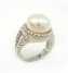 925 Silver Ring with Fresh Water Pearl ()