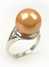 Gold Ring with Fresh Water Pearl