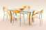 glass dining table and chair (glass dining table and chair)