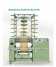 Pneumatic warping machine