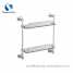 dual glass shelves (двойные стеклянные полки)