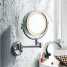 LED Lighted Wall Mounted Magnifying Vanity Shaving Mirror ()