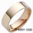 New Arrivals Flat Court Tungsten Rings  Wedding Tungsten Rings Rose Gold Plated ()