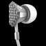 Beats Lady Gaga High Performance Silver In Ear Headphones