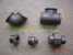 Black malleable iron pipe fittings ()