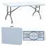 6ft Plastic Fold in Half Table (6ft Plastic Fold in Half Table)