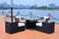 5 pcs outdoor furniture dining set/rattan furniture ()