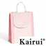 Stripe Printing Flap Paper Bag For Women KR093-2 ()