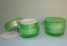 30g Green Round Acrylic Cosmetic Container