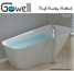 compact corner bathtub ()