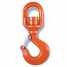 Carbon Swivel Bearing Hoist Hook with ball bearing ()