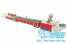 Wood plastic extrusion plant/ profile extruder ()