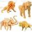 wooden construction kit Animal craft model, woodcraft 3d puzzle ()