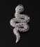 925 Sterling Silver Snake Pendant J02031367