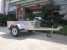 hot dipped galvanized single axle box trailer for car ()