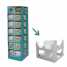 KUNLONG COLOR PRINTING FACTORY (Seven floor paper display stand for promotion/Ad)
