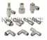 Nickel plated brass air fitting ()